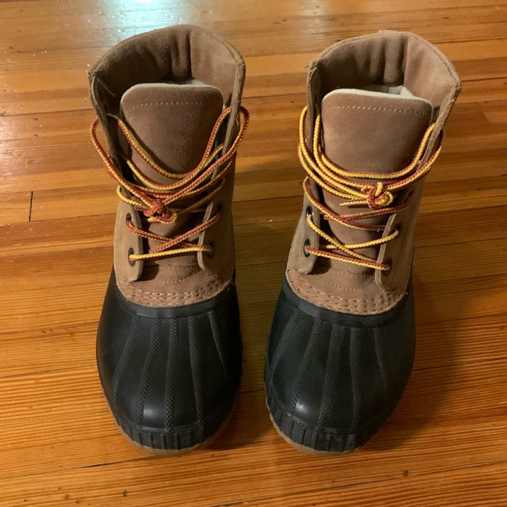 SOREL Waterproof Suede & Rubber Boots size 4
